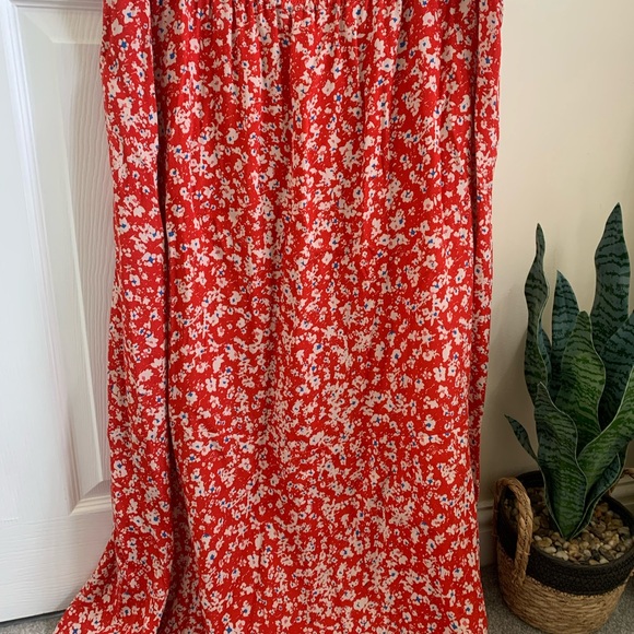 HUSH red floral skirt , size 16 NWT - Picture 7 of 7